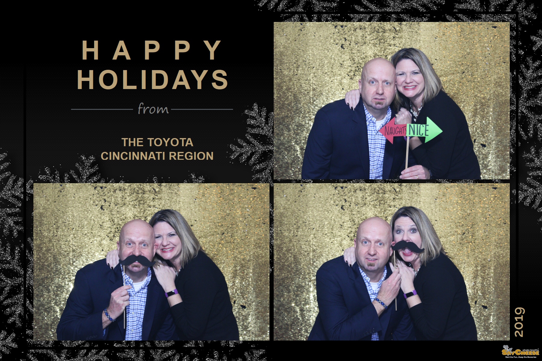 Toyota Holiday Party  | View more photos from the event at gallery.saycheesephotobooth.com/u/SayCheesePhotoBooth/Toyota-Holiday-Party