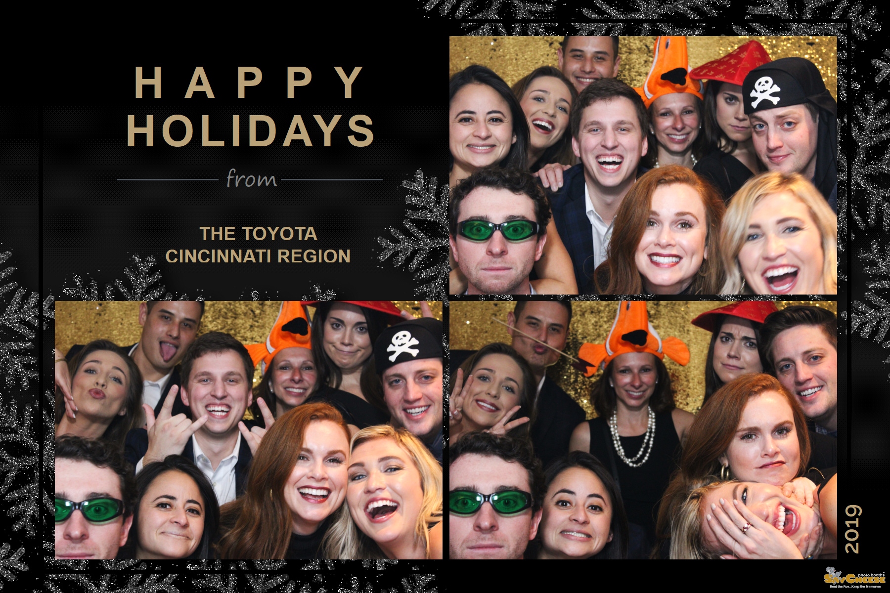 Toyota Holiday Party  | View more photos from the event at gallery.saycheesephotobooth.com/u/SayCheesePhotoBooth/Toyota-Holiday-Party