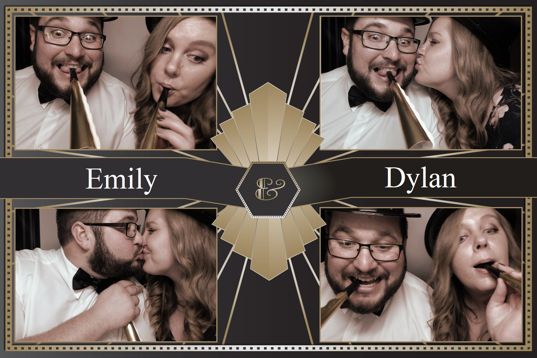 Kitzmiller Wedding | View more photos from the event at gallery.saycheesephotobooth.com/u/SayCheesePhotoBooth/Kitzmiller-Wedding
