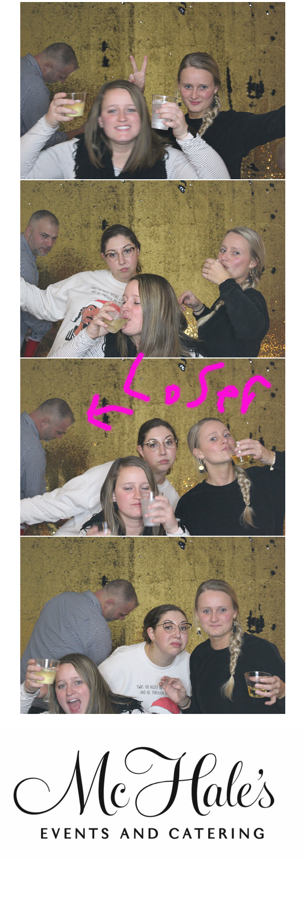 McHales Holiday Party  | View more photos from the event at gallery.saycheesephotobooth.com/u/SayCheesePhotoBooth/McHales-Holiday-Party