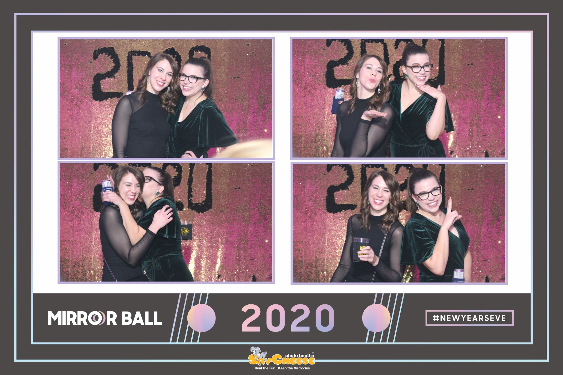 Mirror Ball  | View more photos from the event at gallery.saycheesephotobooth.com/u/SayCheesePhotoBooth/Mirror-Ball