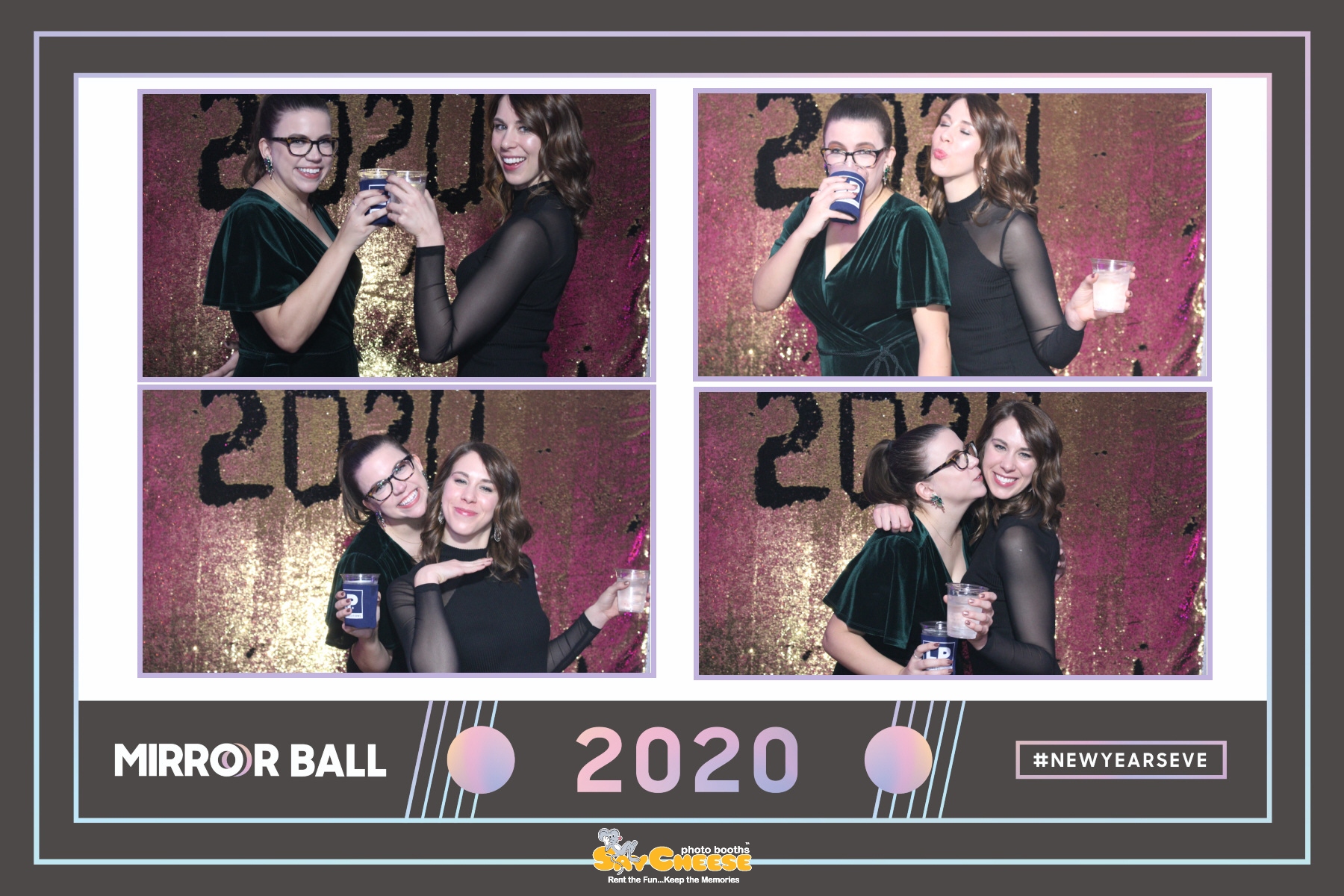 Mirror Ball  | View more photos from the event at gallery.saycheesephotobooth.com/u/SayCheesePhotoBooth/Mirror-Ball
