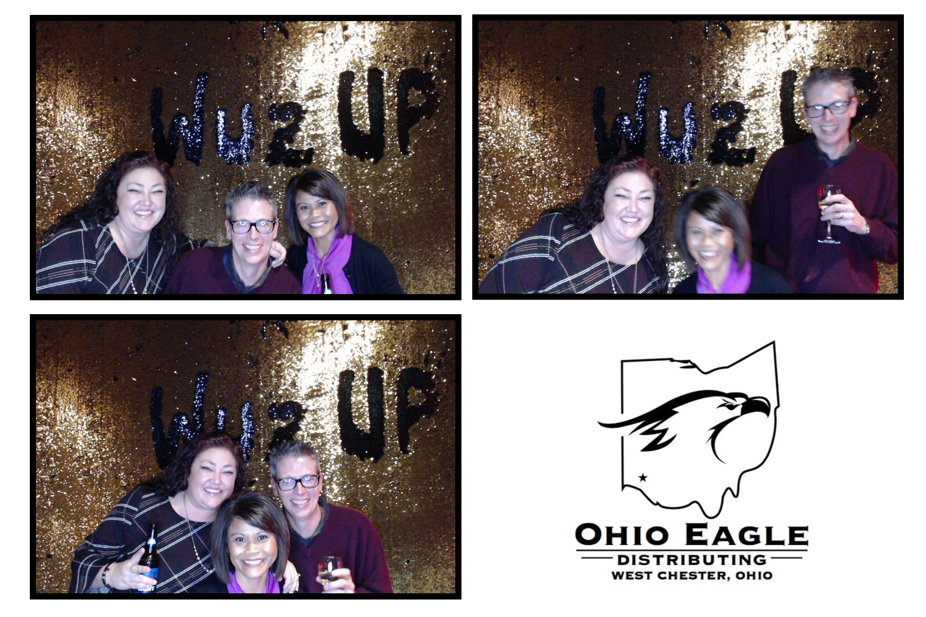 Ohio Eagle Distributing Holiday Party  | View more photos from the event at gallery.saycheesephotobooth.com/u/SayCheesePhotoBooth/Ohio-Eagle-Distributing-Holiday-Party