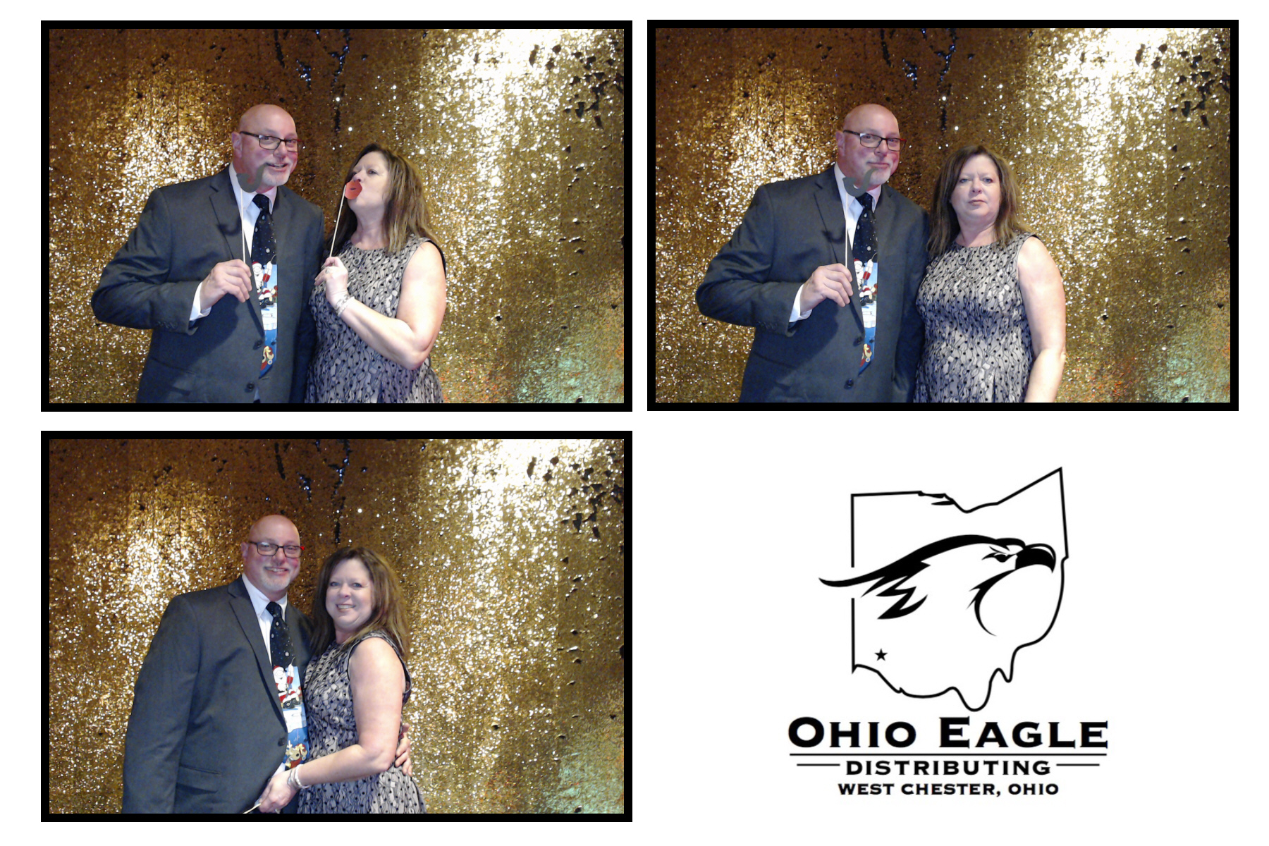 Ohio Eagle Distributing Holiday Party  | View more photos from the event at gallery.saycheesephotobooth.com/u/SayCheesePhotoBooth/Ohio-Eagle-Distributing-Holiday-Party