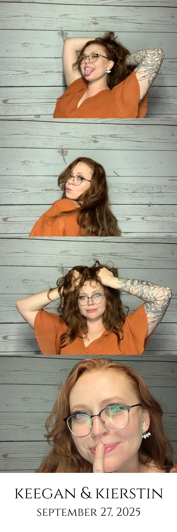 Keegan & Kierstin! | View more photos from the event at gallery.saycheesephotobooth.com/u/SayCheesePhotoBooth/Keegan-Kierstin