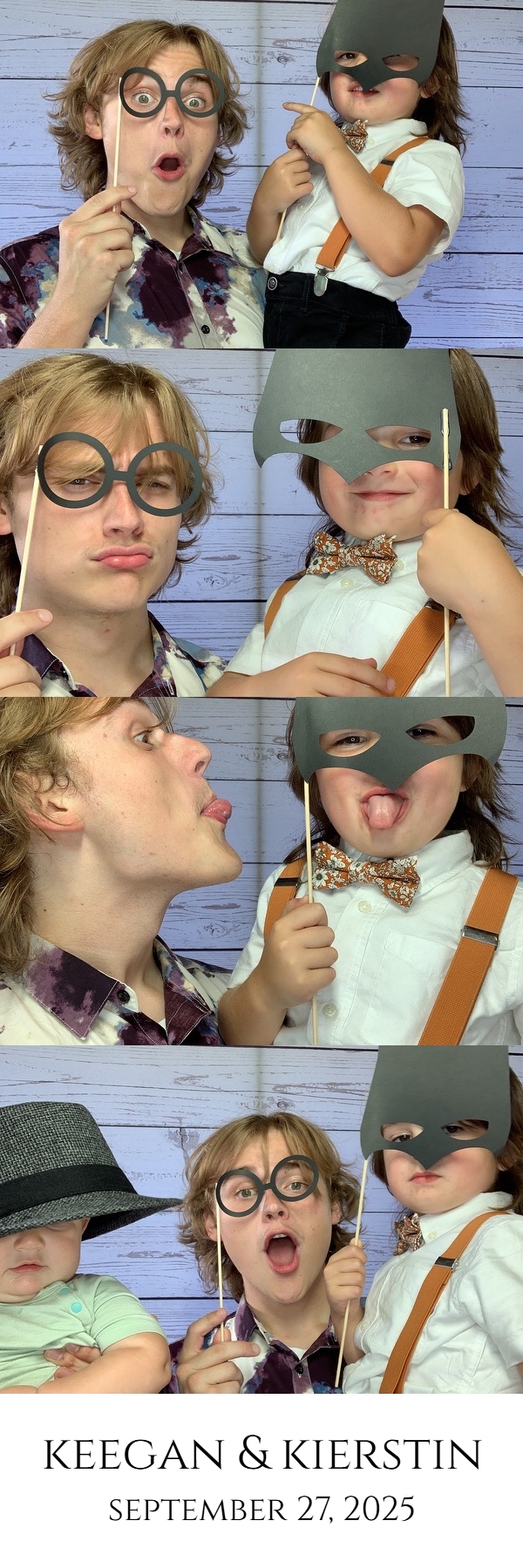 Keegan & Kierstin! | View more photos from the event at gallery.saycheesephotobooth.com/u/SayCheesePhotoBooth/Keegan-Kierstin