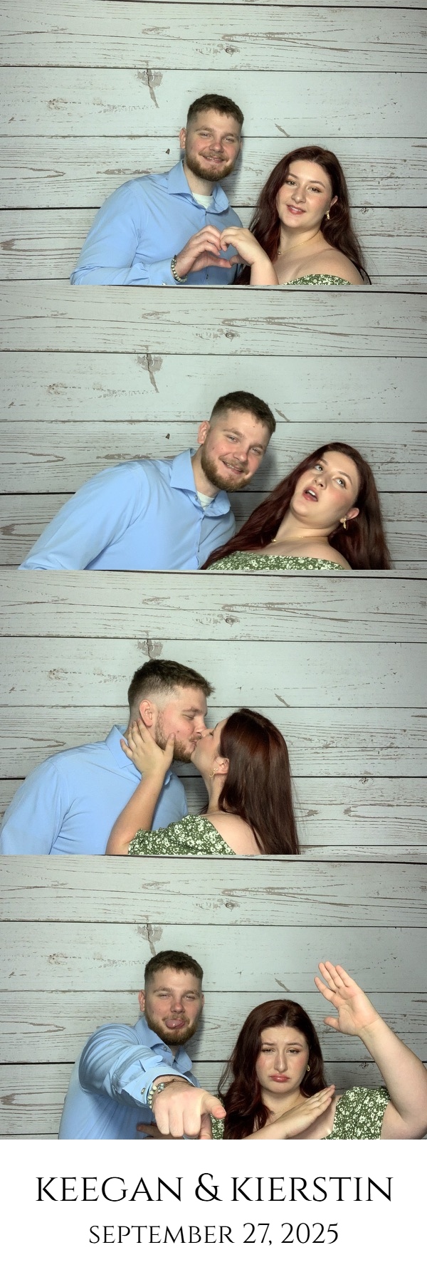 Keegan & Kierstin! | View more photos from the event at gallery.saycheesephotobooth.com/u/SayCheesePhotoBooth/Keegan-Kierstin