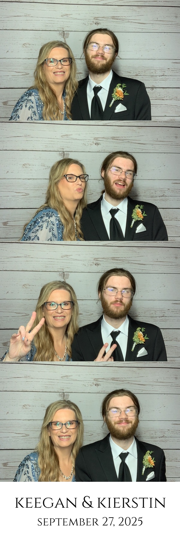 Keegan & Kierstin! | View more photos from the event at gallery.saycheesephotobooth.com/u/SayCheesePhotoBooth/Keegan-Kierstin