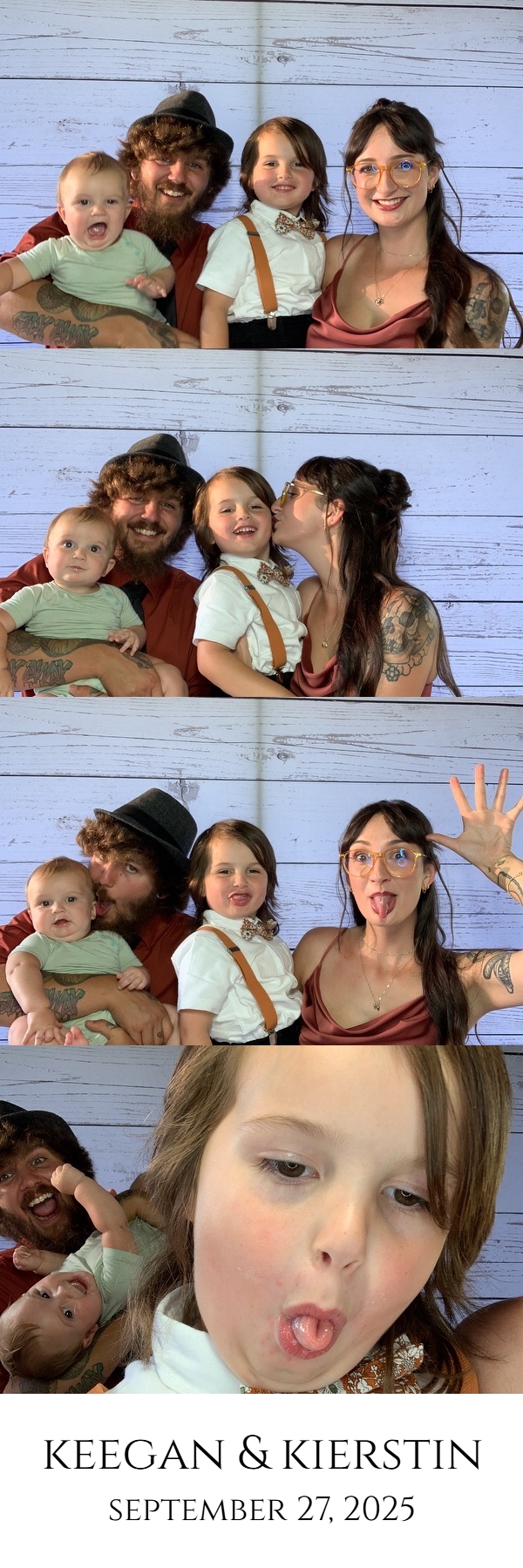 Keegan & Kierstin! | View more photos from the event at gallery.saycheesephotobooth.com/u/SayCheesePhotoBooth/Keegan-Kierstin