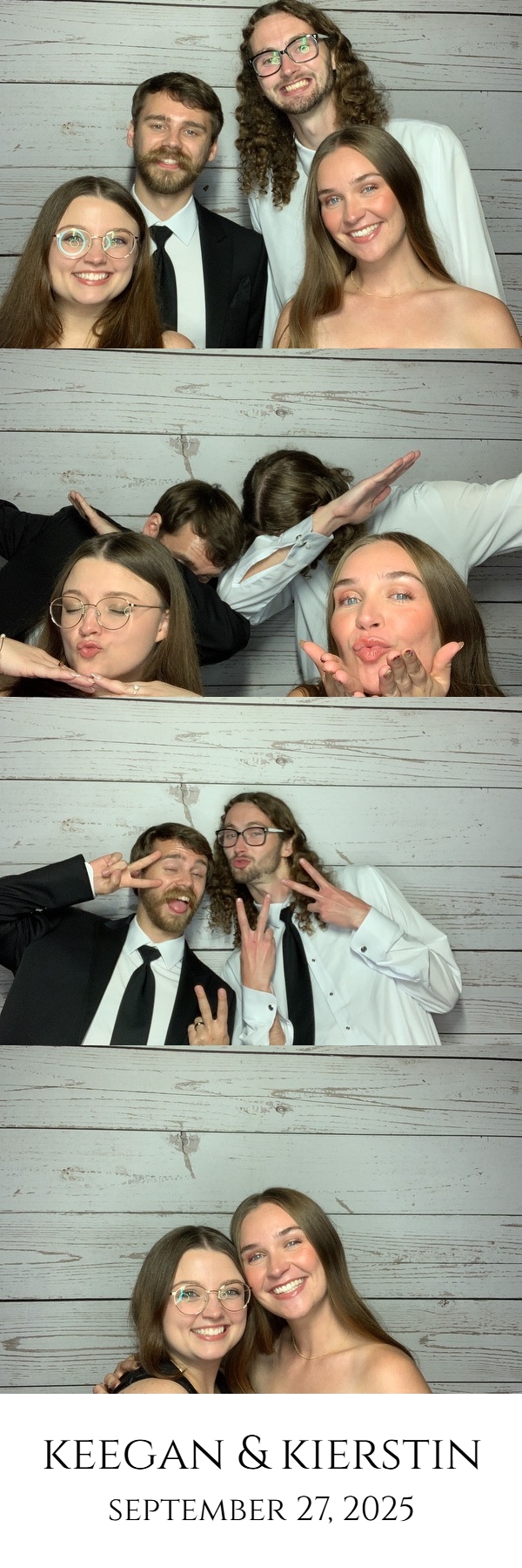 Keegan & Kierstin! | View more photos from the event at gallery.saycheesephotobooth.com/u/SayCheesePhotoBooth/Keegan-Kierstin