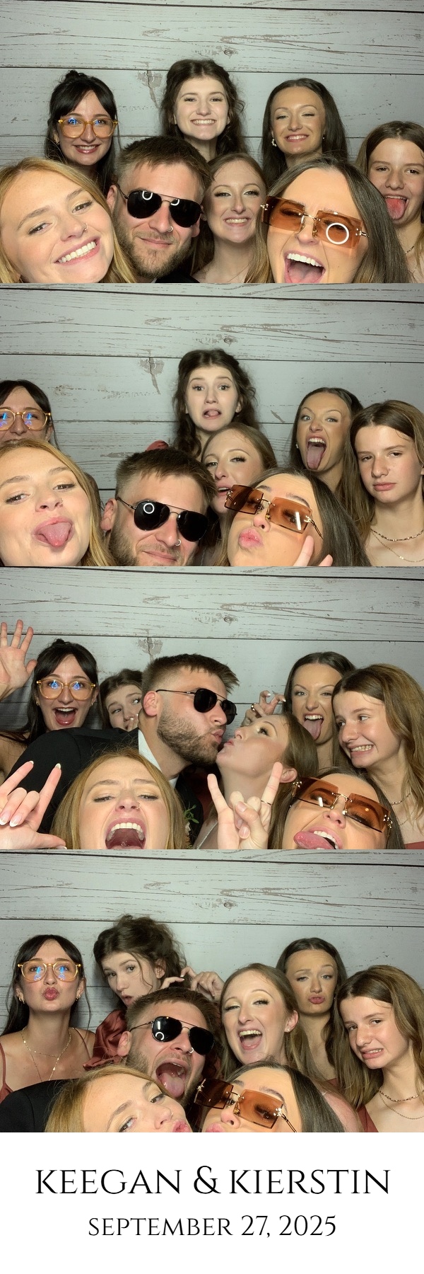 Keegan & Kierstin! | View more photos from the event at gallery.saycheesephotobooth.com/u/SayCheesePhotoBooth/Keegan-Kierstin