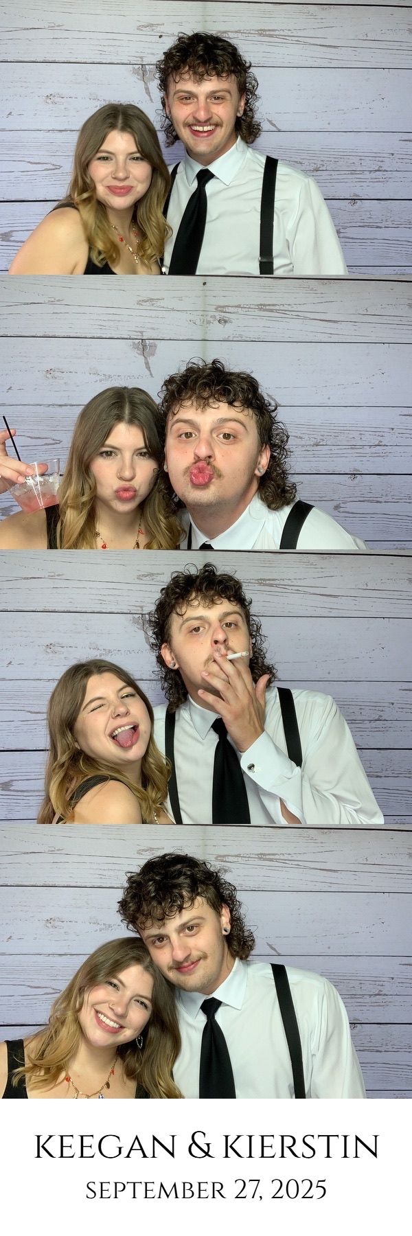 Keegan & Kierstin! | View more photos from the event at gallery.saycheesephotobooth.com/u/SayCheesePhotoBooth/Keegan-Kierstin