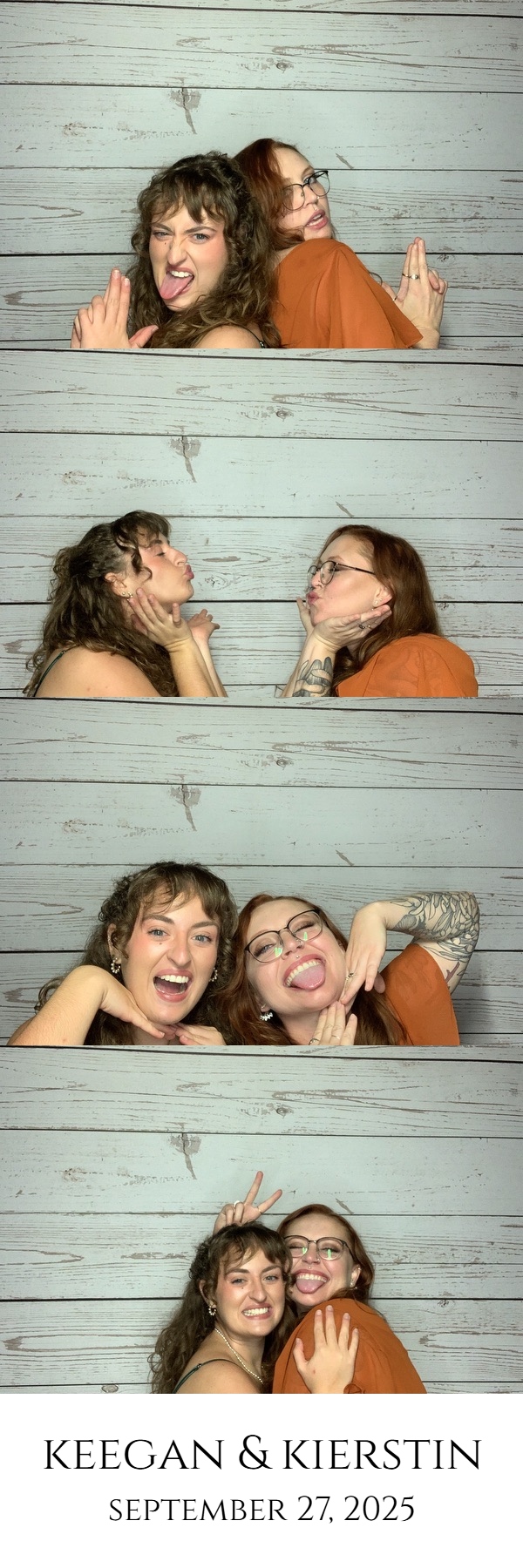 Keegan & Kierstin! | View more photos from the event at gallery.saycheesephotobooth.com/u/SayCheesePhotoBooth/Keegan-Kierstin