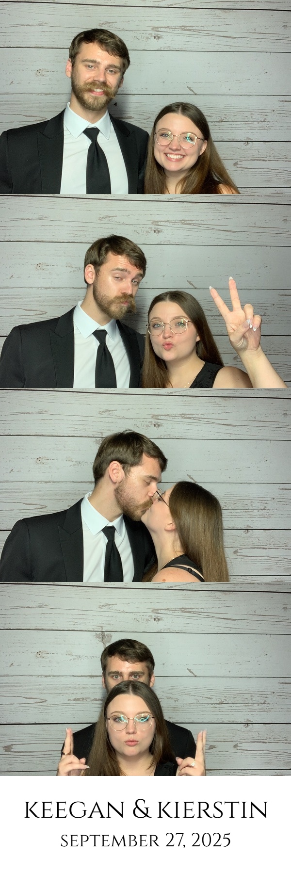 Keegan & Kierstin! | View more photos from the event at gallery.saycheesephotobooth.com/u/SayCheesePhotoBooth/Keegan-Kierstin