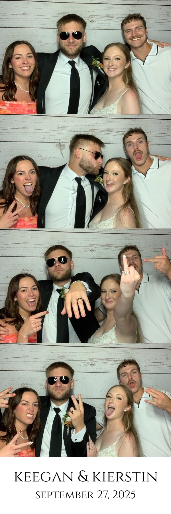 Keegan & Kierstin! | View more photos from the event at gallery.saycheesephotobooth.com/u/SayCheesePhotoBooth/Keegan-Kierstin