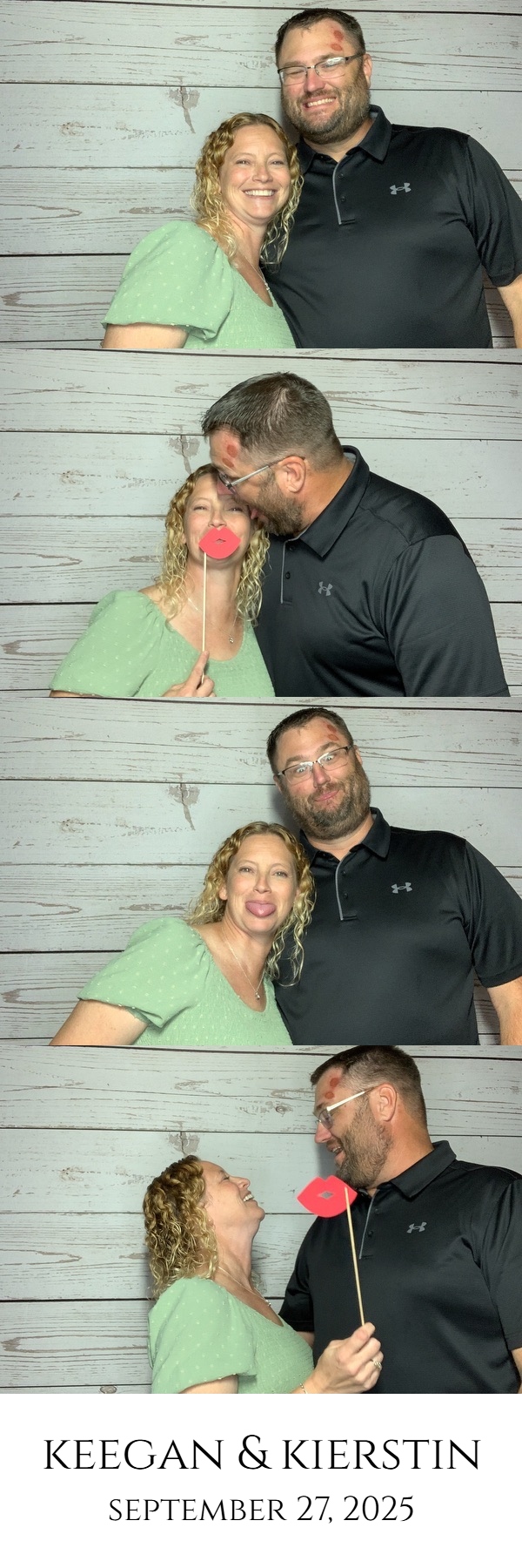 Keegan & Kierstin! | View more photos from the event at gallery.saycheesephotobooth.com/u/SayCheesePhotoBooth/Keegan-Kierstin