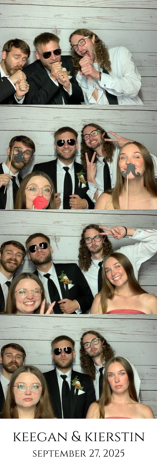 Keegan & Kierstin! | View more photos from the event at gallery.saycheesephotobooth.com/u/SayCheesePhotoBooth/Keegan-Kierstin