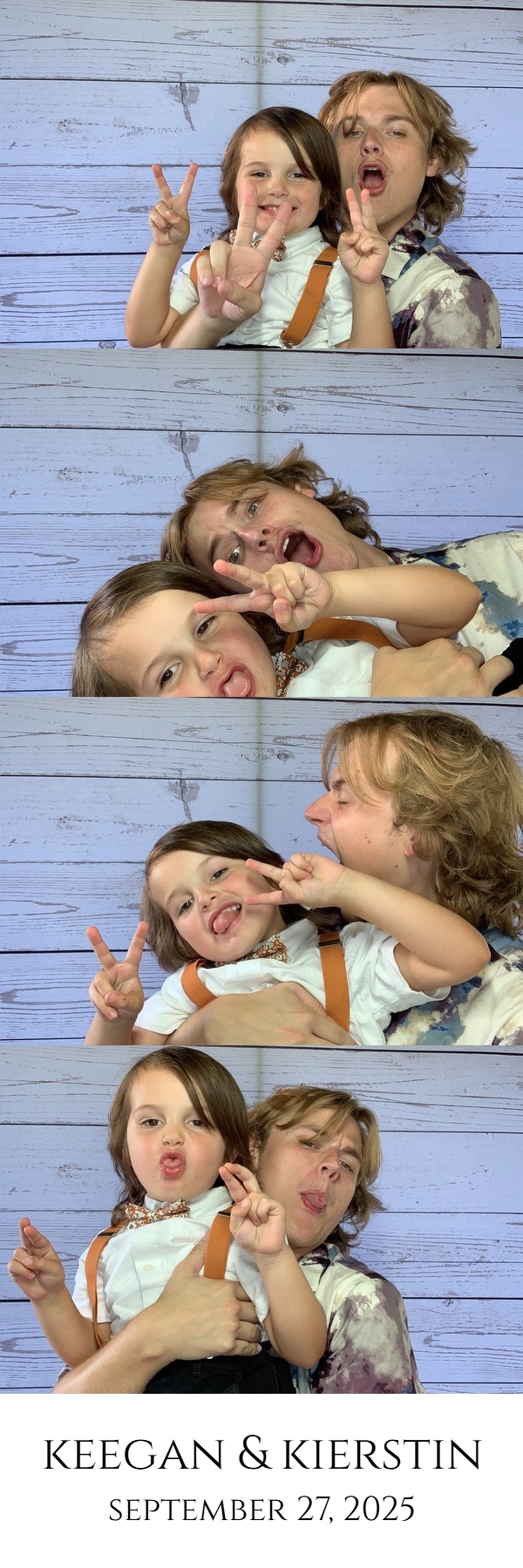 Keegan & Kierstin! | View more photos from the event at gallery.saycheesephotobooth.com/u/SayCheesePhotoBooth/Keegan-Kierstin