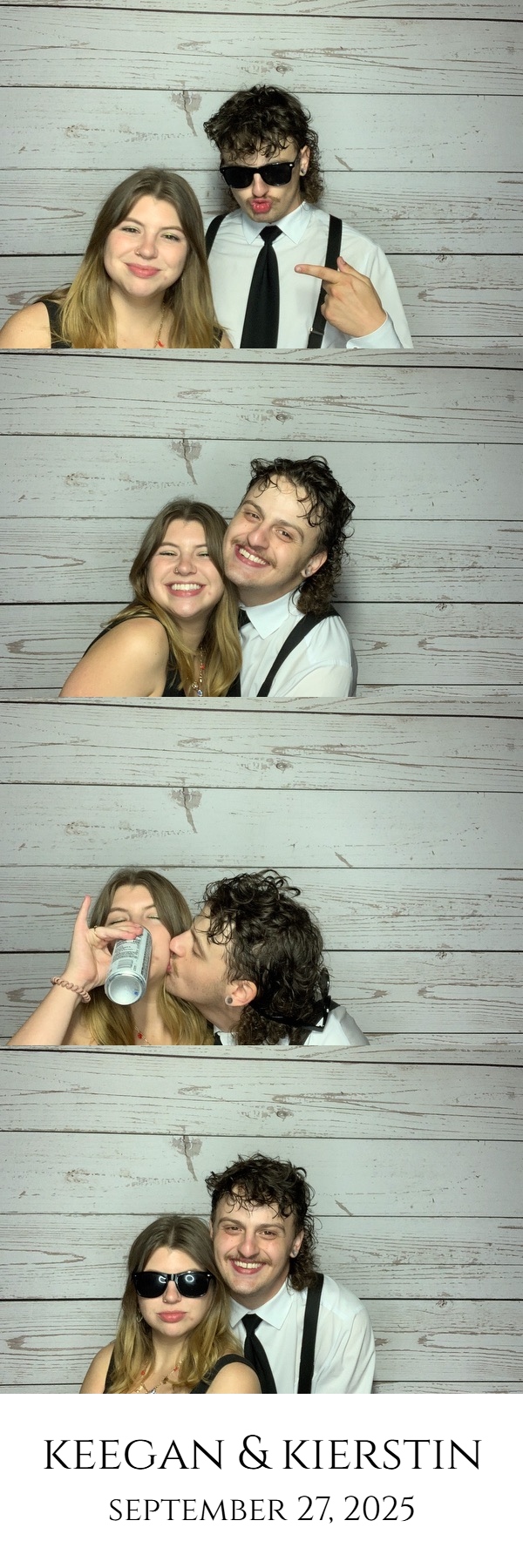 Keegan & Kierstin! | View more photos from the event at gallery.saycheesephotobooth.com/u/SayCheesePhotoBooth/Keegan-Kierstin