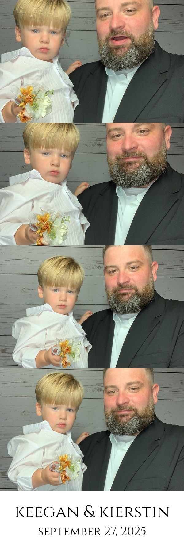 Keegan & Kierstin! | View more photos from the event at gallery.saycheesephotobooth.com/u/SayCheesePhotoBooth/Keegan-Kierstin