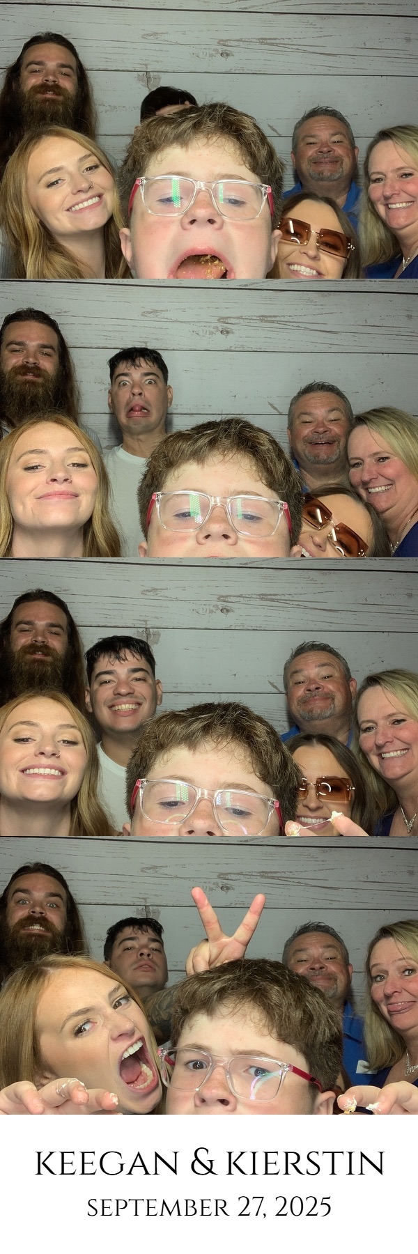 Keegan & Kierstin! | View more photos from the event at gallery.saycheesephotobooth.com/u/SayCheesePhotoBooth/Keegan-Kierstin