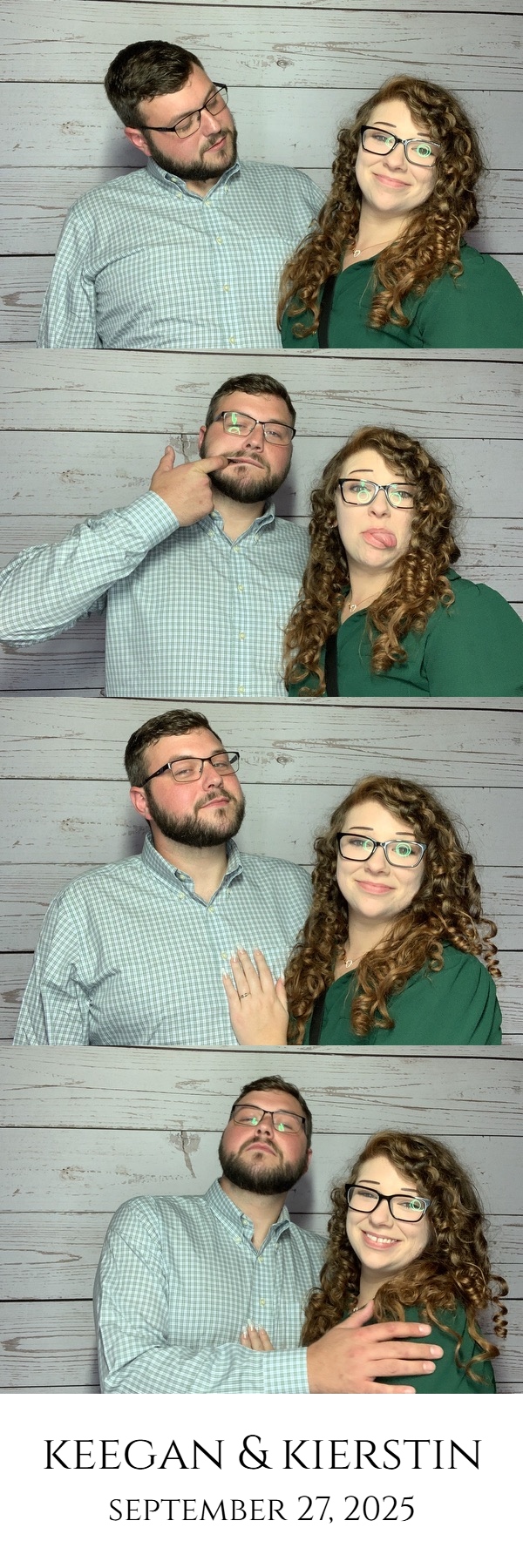 Keegan & Kierstin! | View more photos from the event at gallery.saycheesephotobooth.com/u/SayCheesePhotoBooth/Keegan-Kierstin