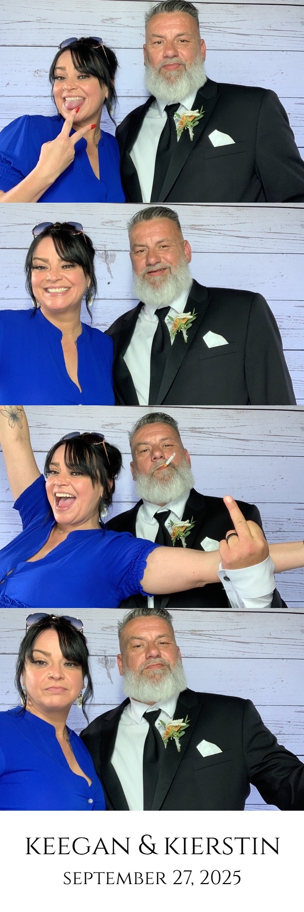 Keegan & Kierstin! | View more photos from the event at gallery.saycheesephotobooth.com/u/SayCheesePhotoBooth/Keegan-Kierstin