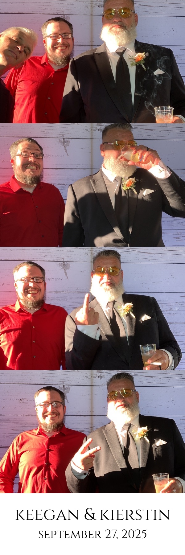 Keegan & Kierstin! | View more photos from the event at gallery.saycheesephotobooth.com/u/SayCheesePhotoBooth/Keegan-Kierstin