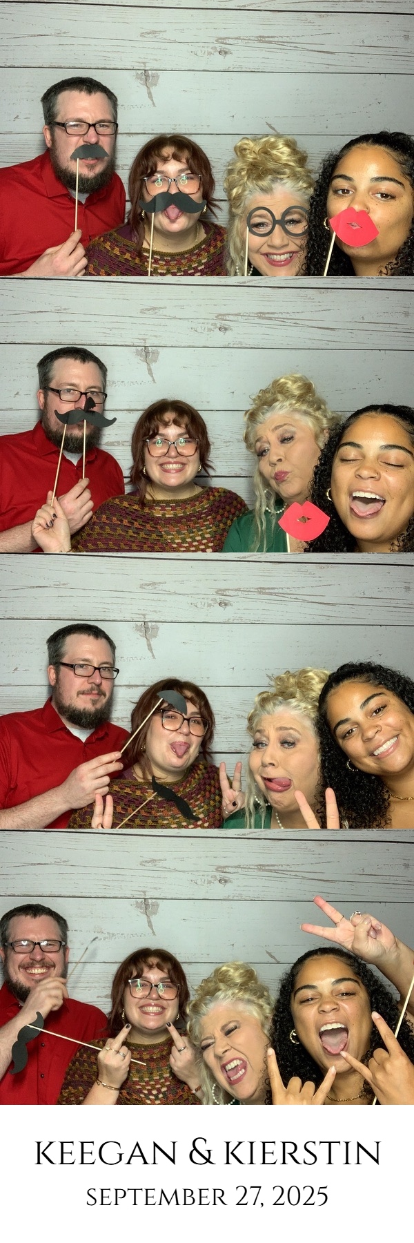 Keegan & Kierstin! | View more photos from the event at gallery.saycheesephotobooth.com/u/SayCheesePhotoBooth/Keegan-Kierstin