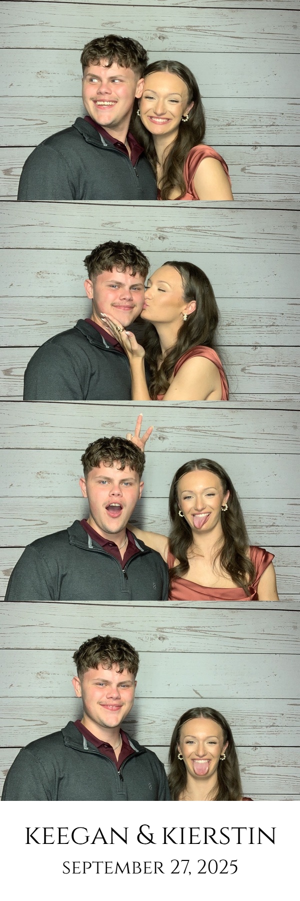 Keegan & Kierstin! | View more photos from the event at gallery.saycheesephotobooth.com/u/SayCheesePhotoBooth/Keegan-Kierstin