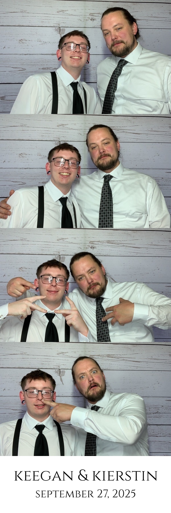 Keegan & Kierstin! | View more photos from the event at gallery.saycheesephotobooth.com/u/SayCheesePhotoBooth/Keegan-Kierstin