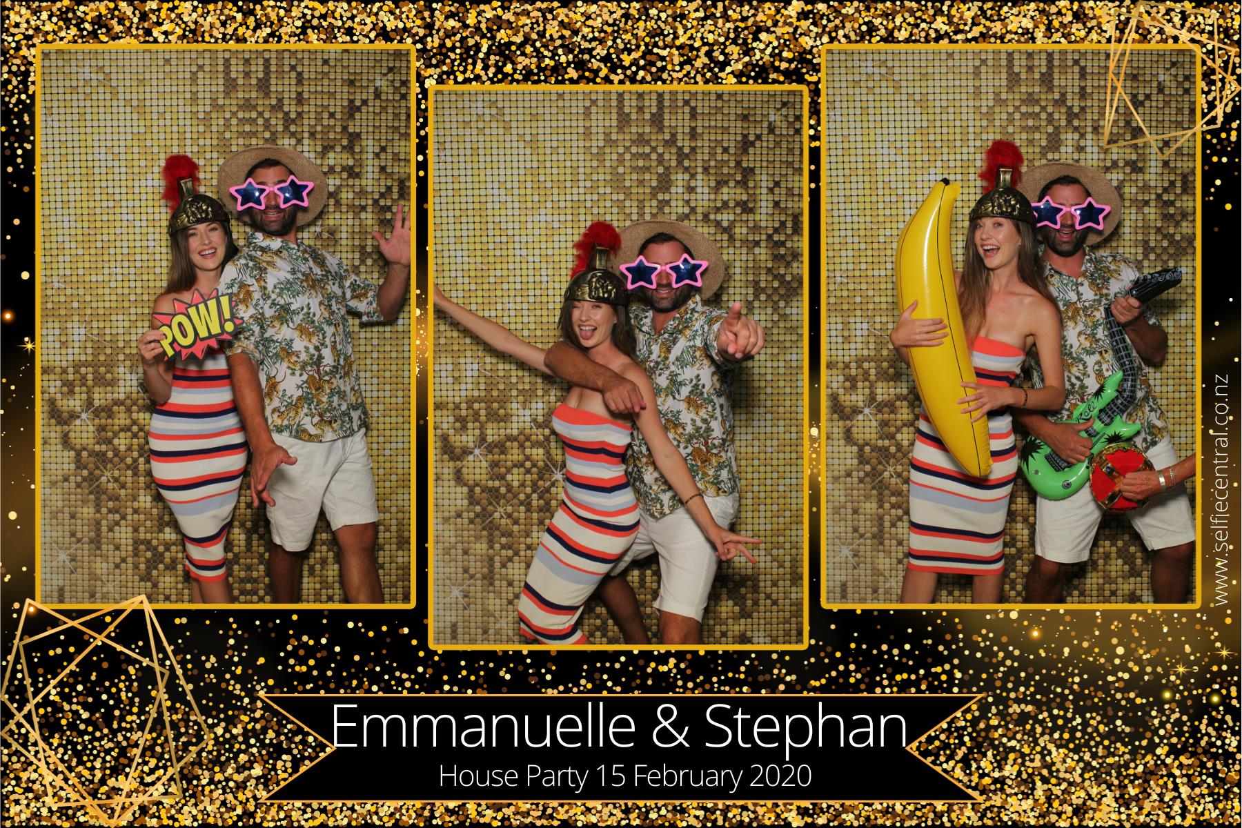 Emmanuelle and Stephan's House Party | View more photos from the event at gallery.photobooth.co.nz/u/SelfieCentral/Emmanuelle-and-Stephans-House-Party