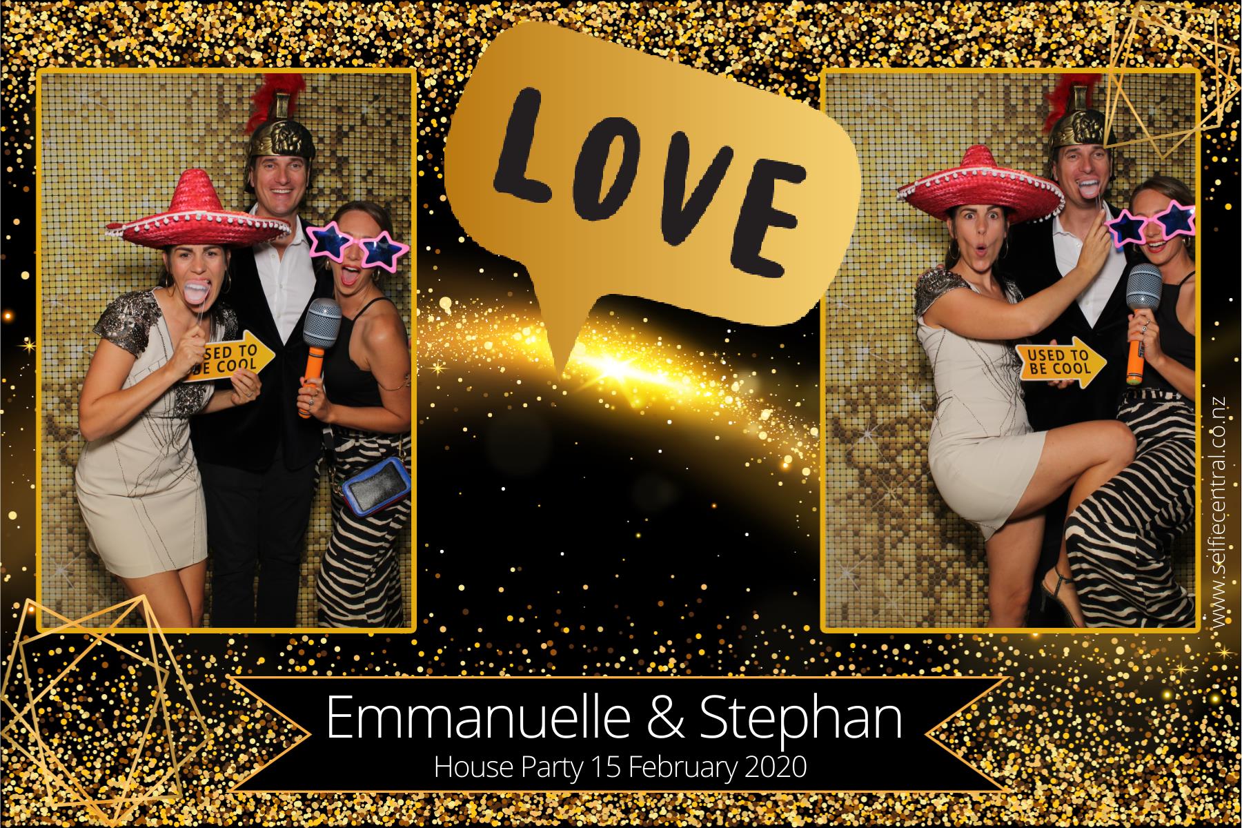 Emmanuelle and Stephan's House Party | View more photos from the event at gallery.photobooth.co.nz/u/SelfieCentral/Emmanuelle-and-Stephans-House-Party