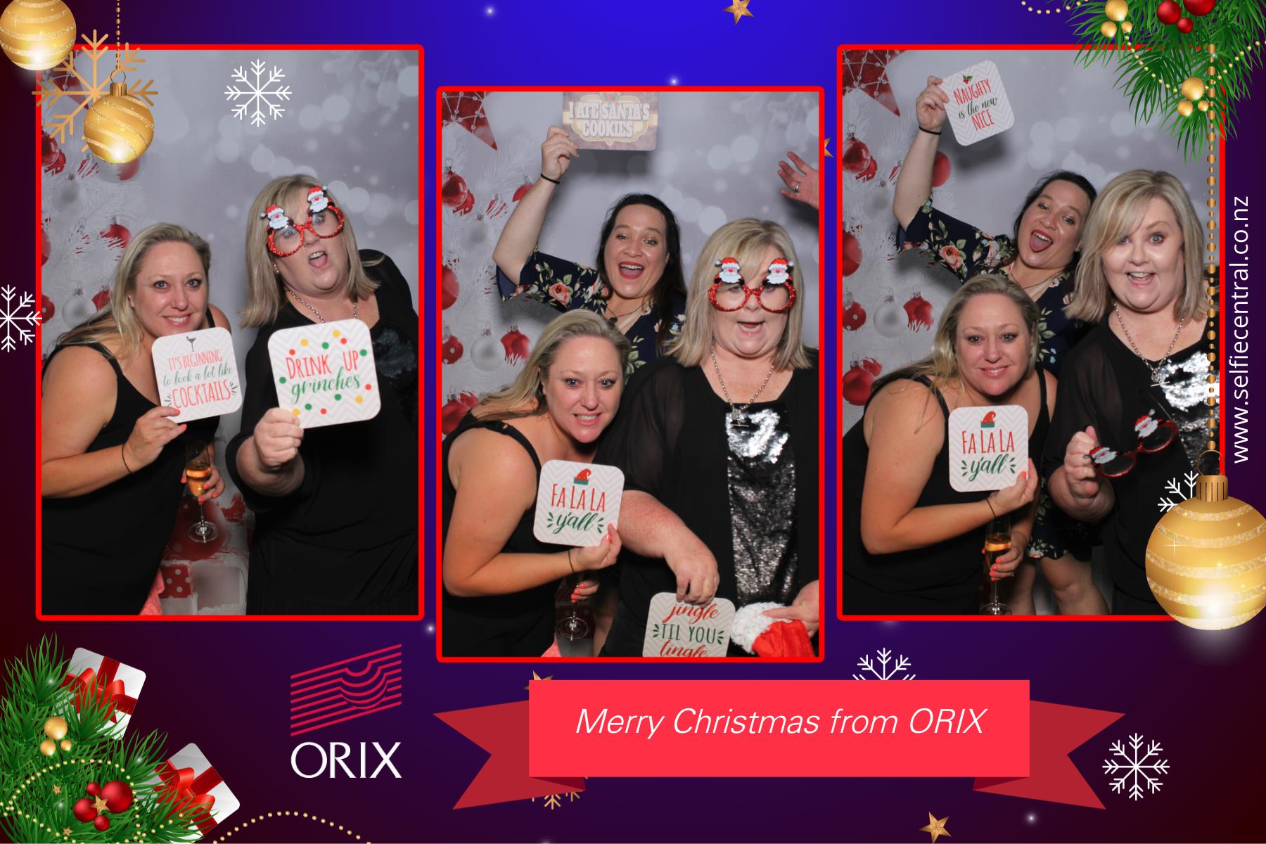 ORIX Christmas Party | View more photos from the event at gallery.photobooth.co.nz/u/SelfieCentral/ORIX-Christmas-Party
