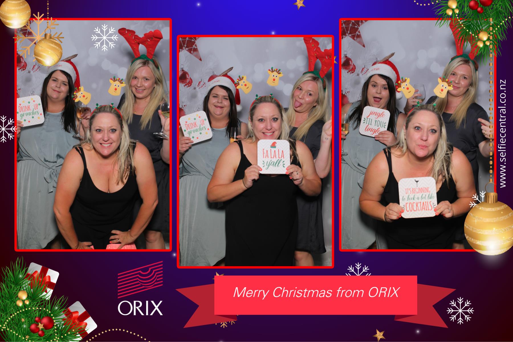 ORIX Christmas Party | View more photos from the event at gallery.photobooth.co.nz/u/SelfieCentral/ORIX-Christmas-Party