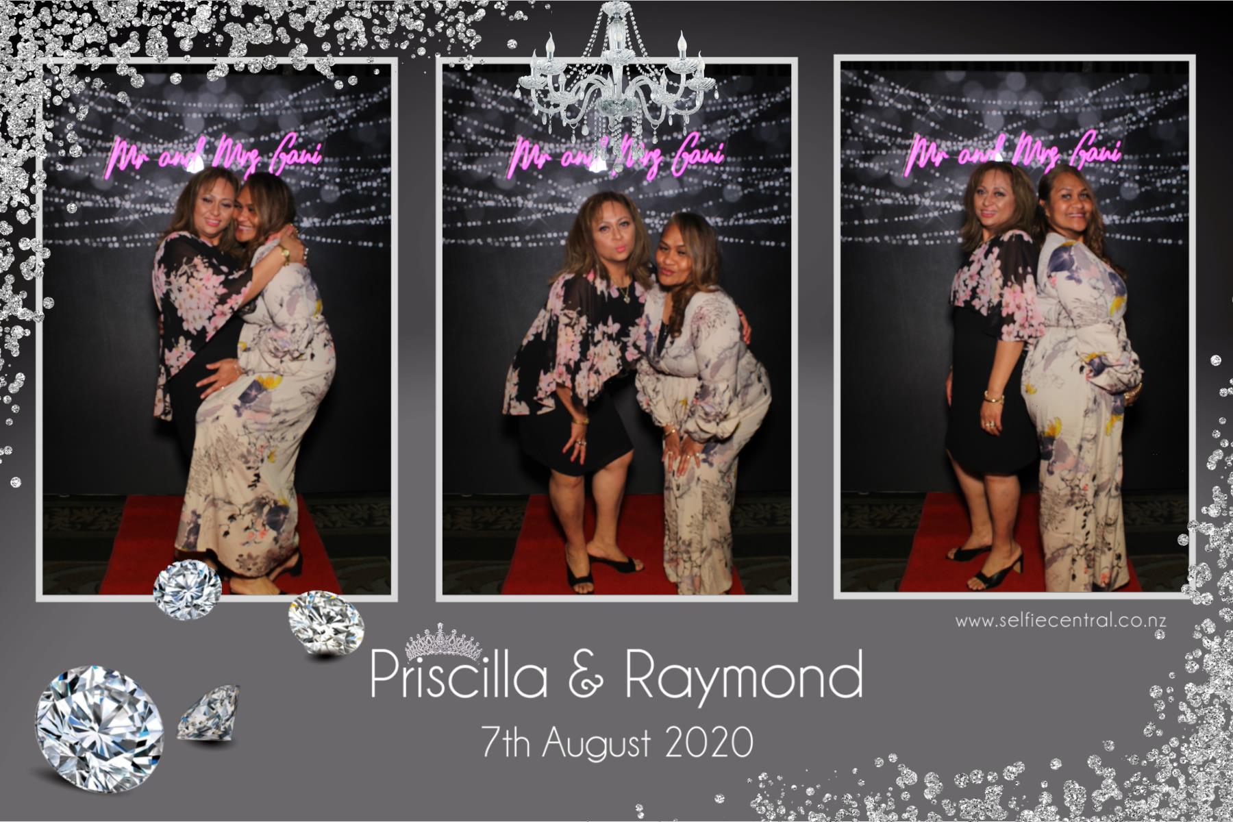 Priscilla & Raymond | View more photos from the event at gallery.photobooth.co.nz/u/SelfieCentral/Priscilla-Raymond