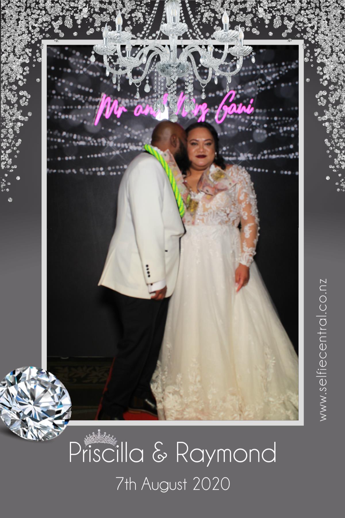 Priscilla & Raymond | View more photos from the event at gallery.photobooth.co.nz/u/SelfieCentral/Priscilla-Raymond