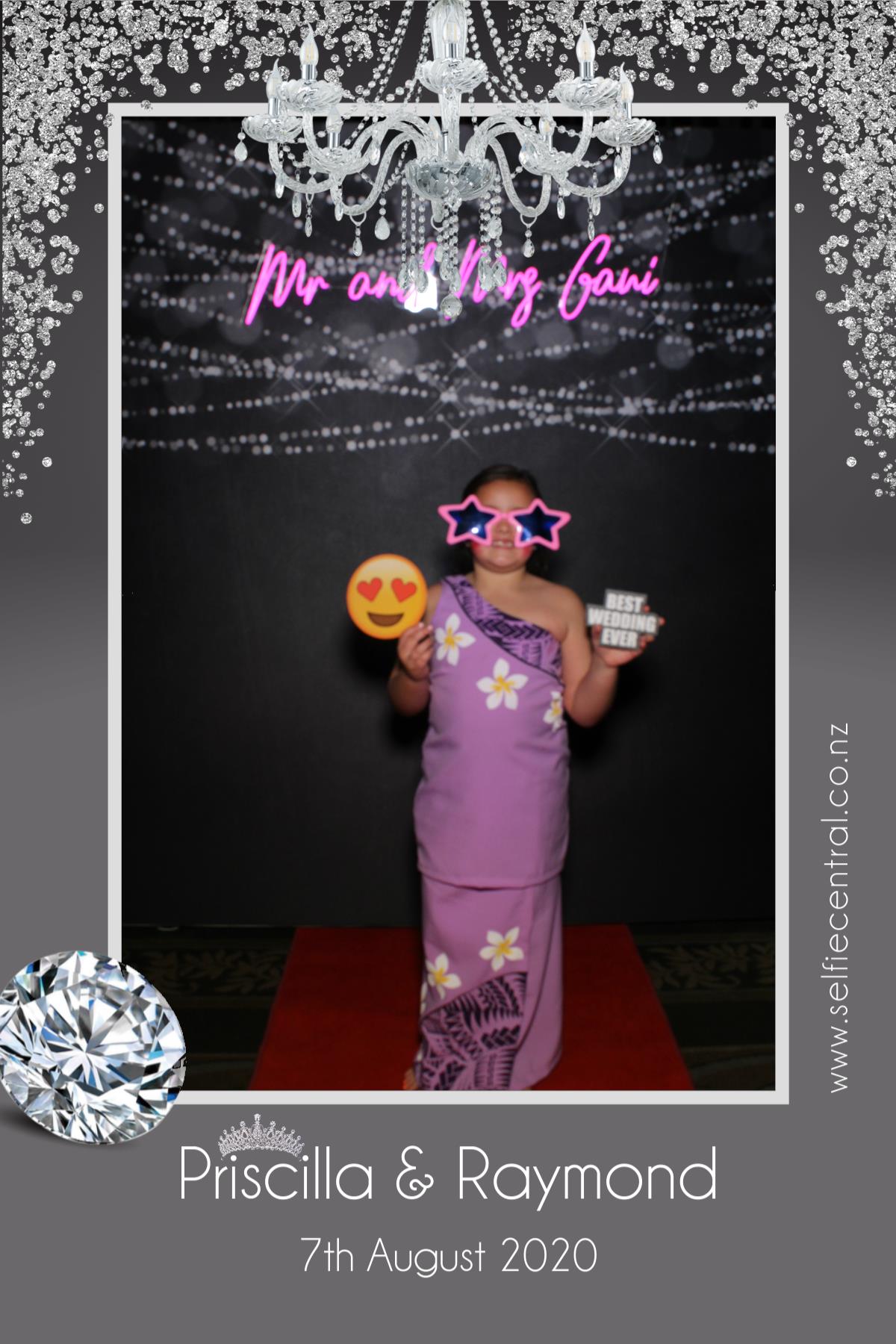 Priscilla & Raymond | View more photos from the event at gallery.photobooth.co.nz/u/SelfieCentral/Priscilla-Raymond