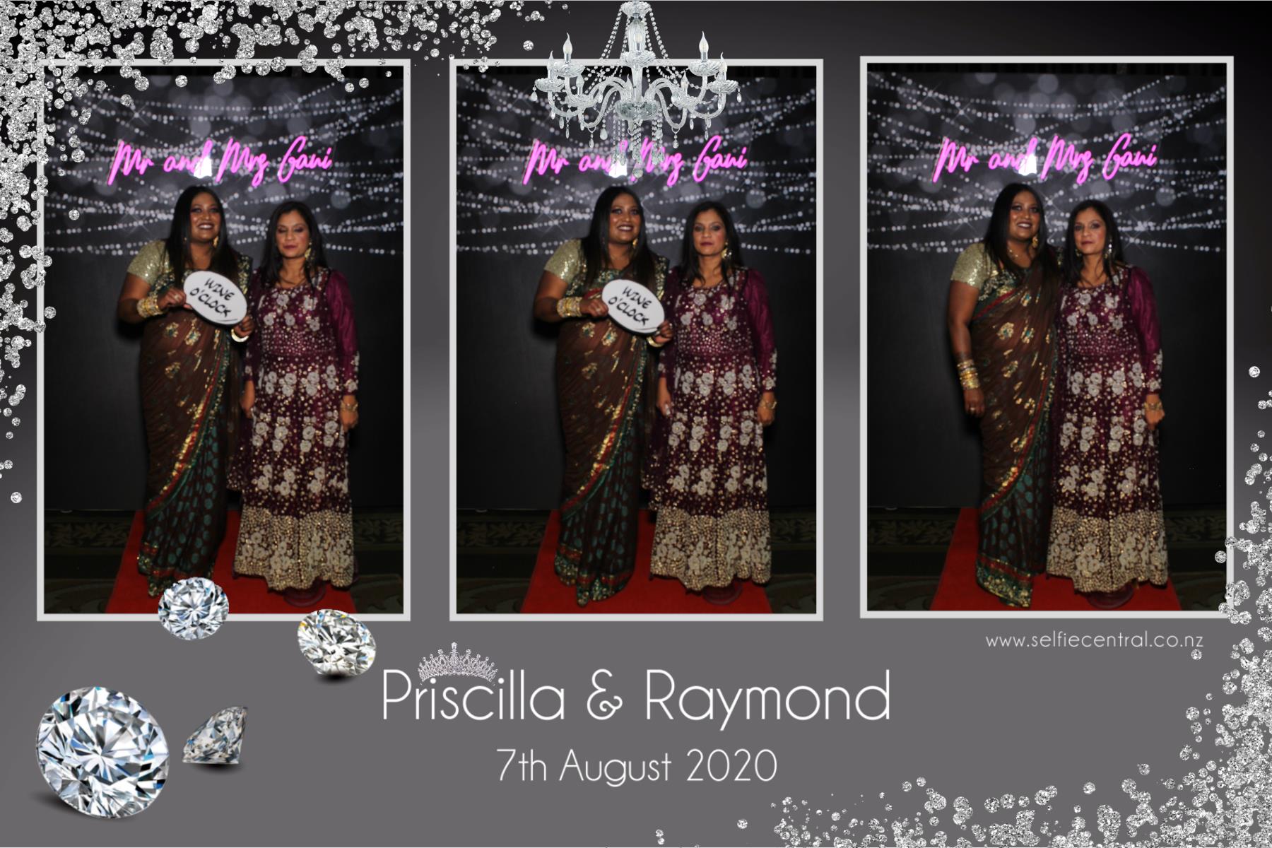 Priscilla & Raymond | View more photos from the event at gallery.photobooth.co.nz/u/SelfieCentral/Priscilla-Raymond