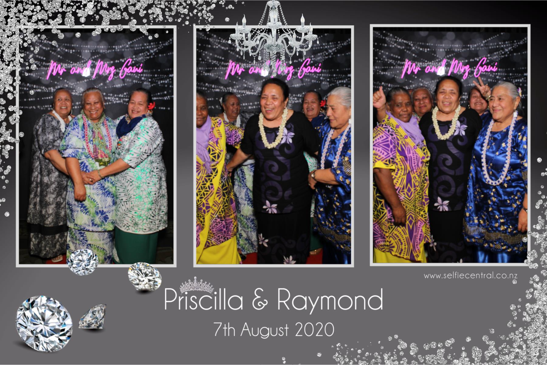 Priscilla & Raymond | View more photos from the event at gallery.photobooth.co.nz/u/SelfieCentral/Priscilla-Raymond