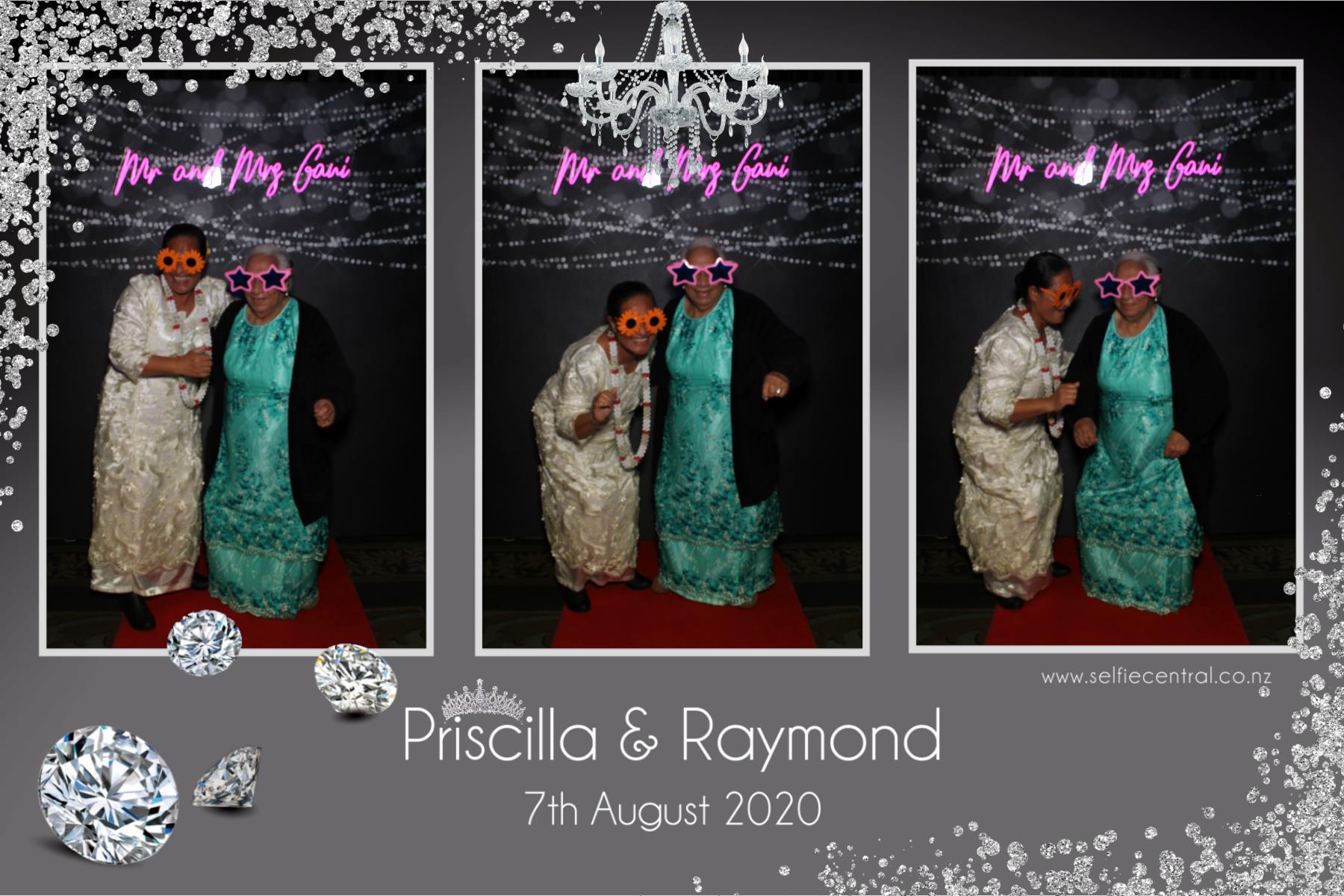 Priscilla & Raymond | View more photos from the event at gallery.photobooth.co.nz/u/SelfieCentral/Priscilla-Raymond