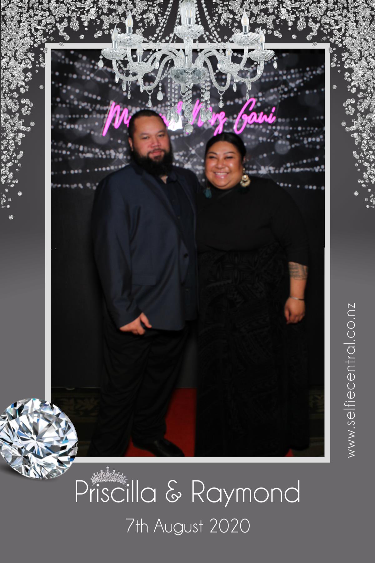 Priscilla & Raymond | View more photos from the event at gallery.photobooth.co.nz/u/SelfieCentral/Priscilla-Raymond