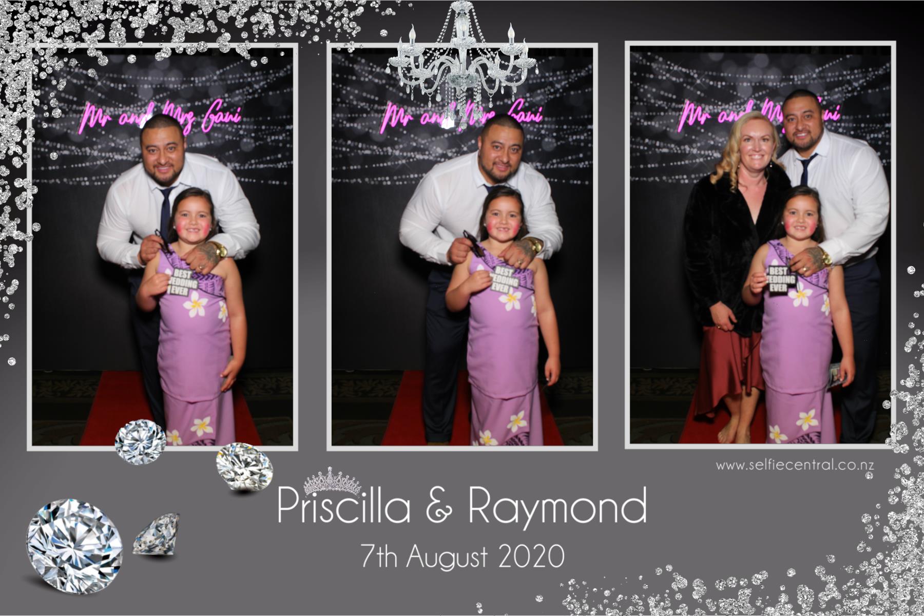 Priscilla & Raymond | View more photos from the event at gallery.photobooth.co.nz/u/SelfieCentral/Priscilla-Raymond