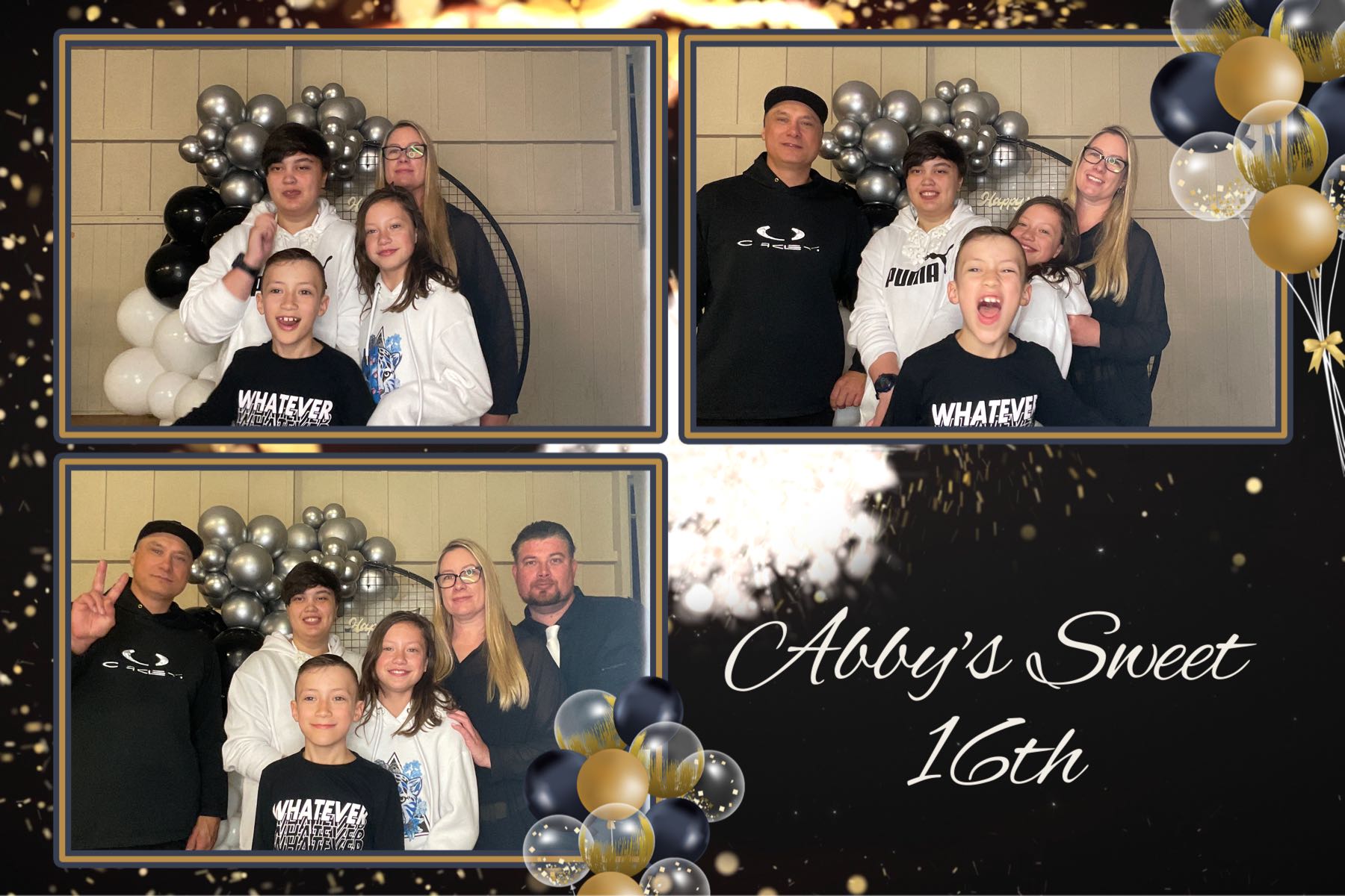 Abby's Sweet 16th | View more photos from the event at gallery.photobooth.co.nz/u/SelfieCentral/Abbys-Sweet-16th