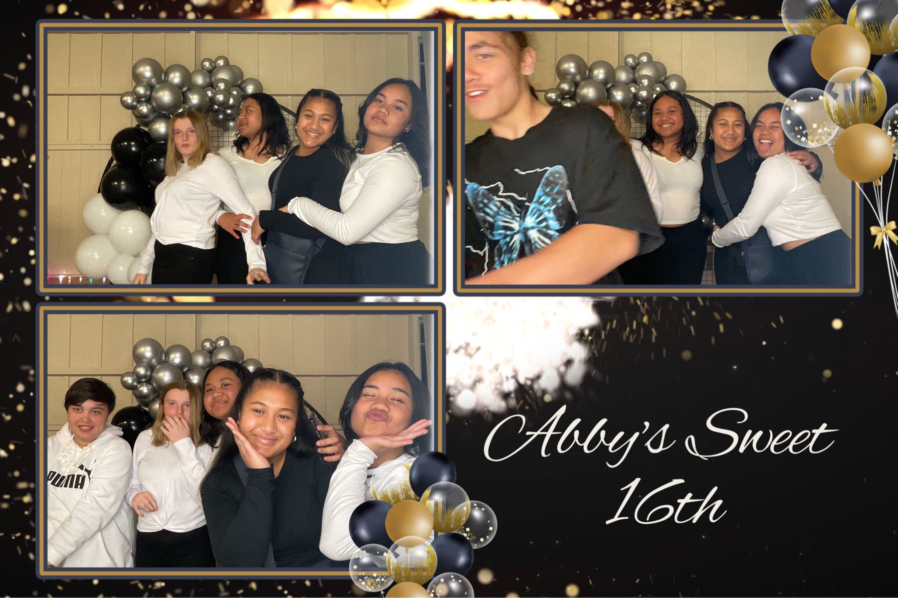 Abby's Sweet 16th | View more photos from the event at gallery.photobooth.co.nz/u/SelfieCentral/Abbys-Sweet-16th