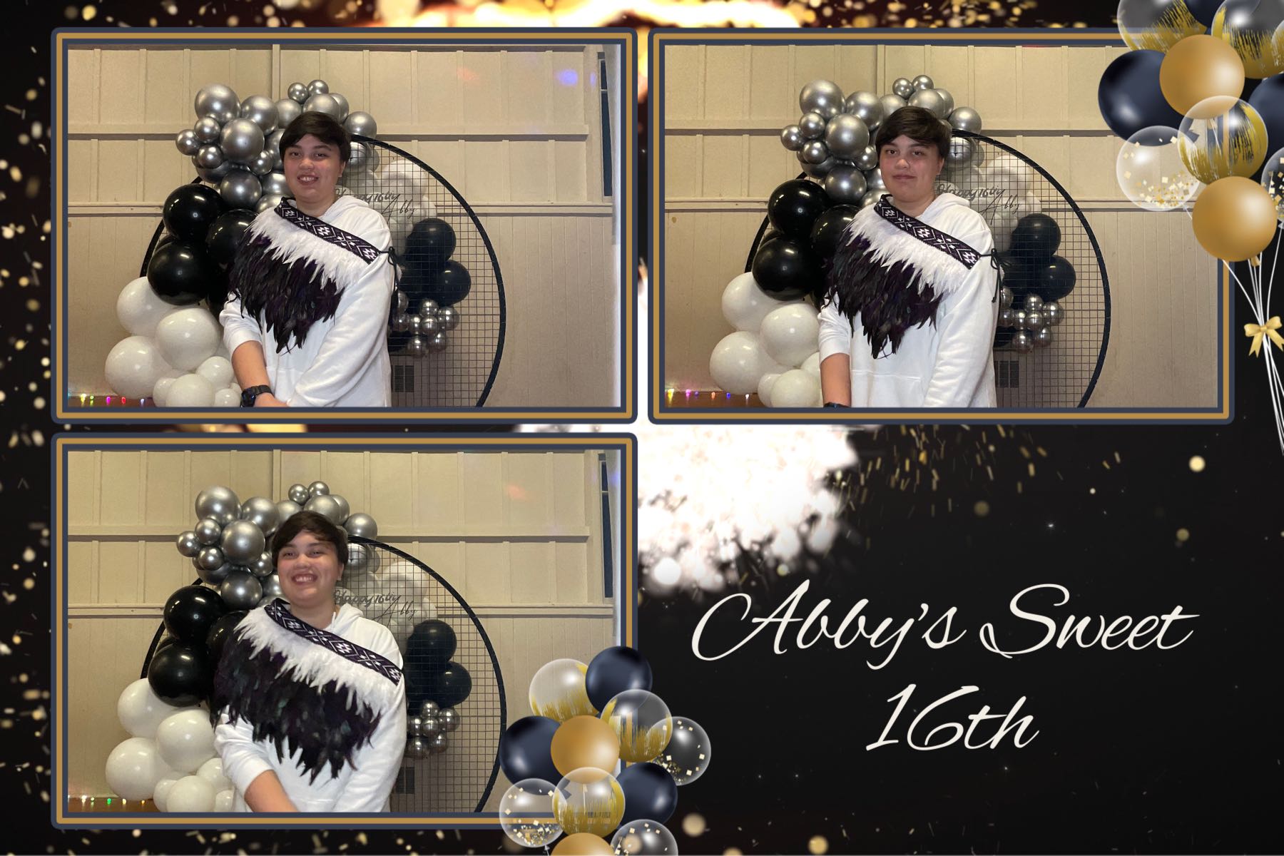 Abby's Sweet 16th | View more photos from the event at gallery.photobooth.co.nz/u/SelfieCentral/Abbys-Sweet-16th