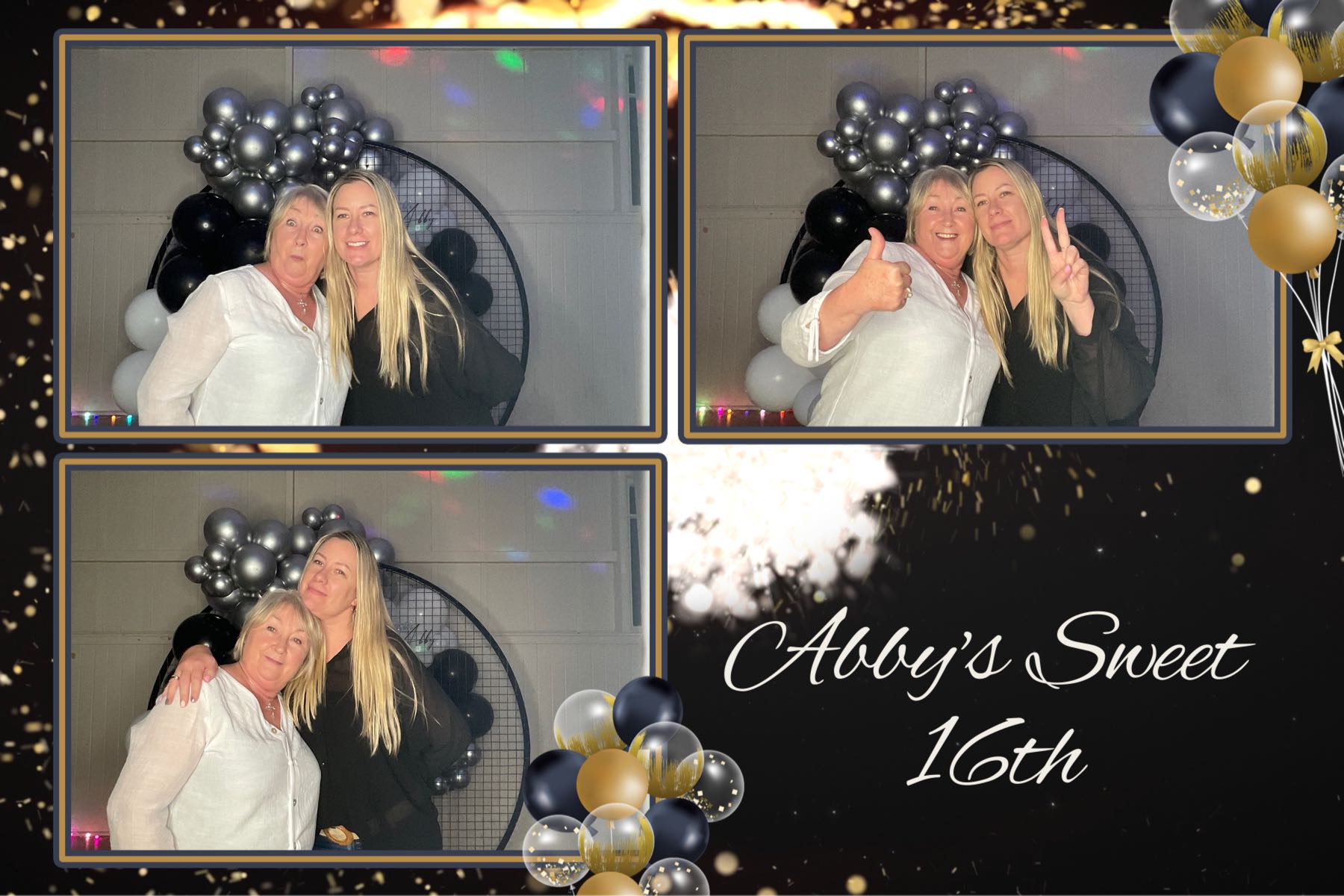 Abby's Sweet 16th | View more photos from the event at gallery.photobooth.co.nz/u/SelfieCentral/Abbys-Sweet-16th