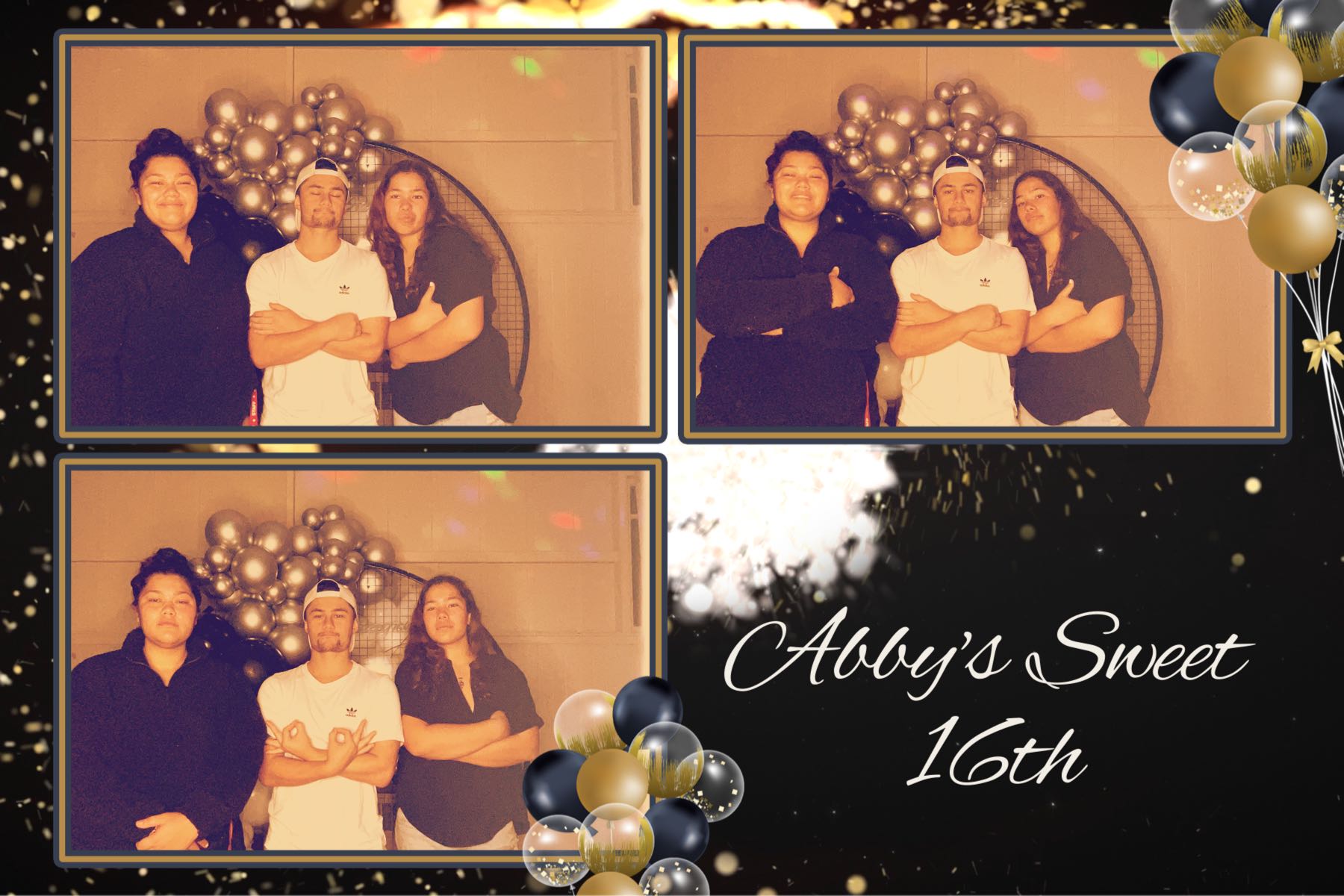 Abby's Sweet 16th | View more photos from the event at gallery.photobooth.co.nz/u/SelfieCentral/Abbys-Sweet-16th