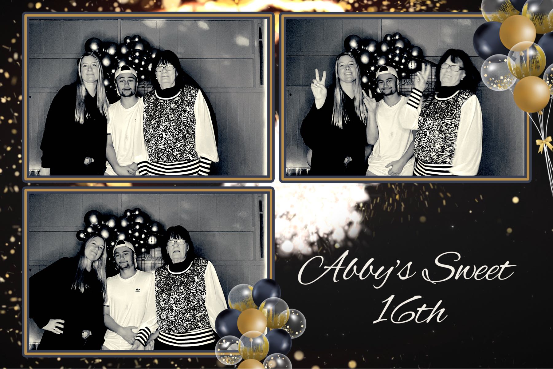 Abby's Sweet 16th | View more photos from the event at gallery.photobooth.co.nz/u/SelfieCentral/Abbys-Sweet-16th