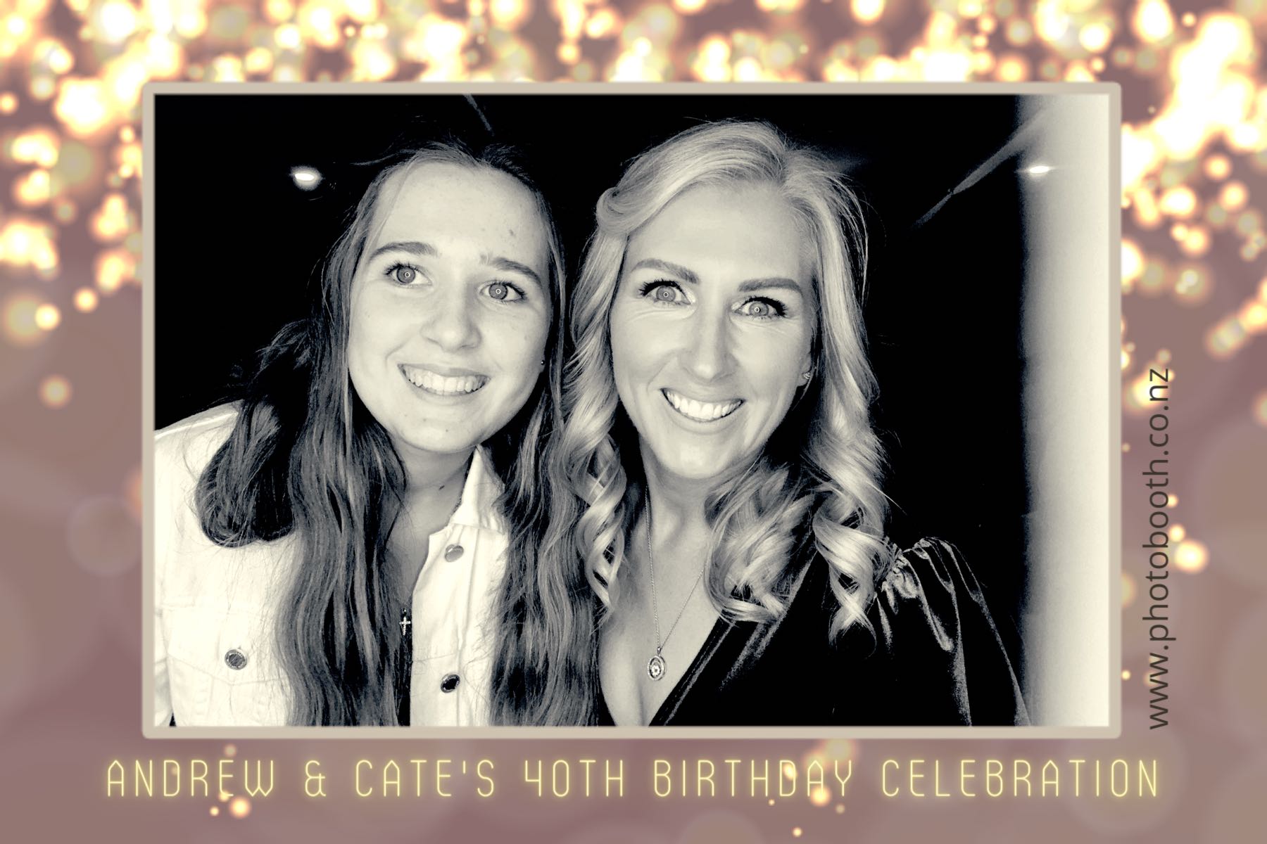 Andrew & Cate's 40th Birthday | View more photos from the event at gallery.photobooth.co.nz/u/SelfieCentral/Andrew-Cates-40th-Birthday